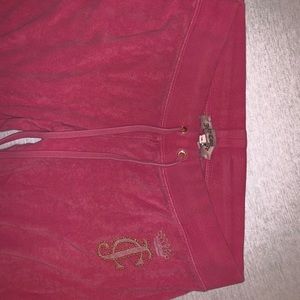JUICY COUTURE sweatpants. Pink. Size Medium